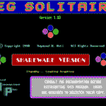 PEG Solitaire (1990)